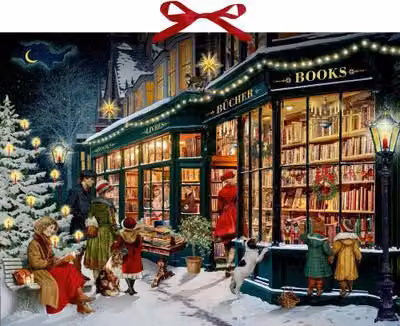 Calendario dell'Avvento a tema "Bacchette magiche" - Il mio meraviglioso negozio di libri