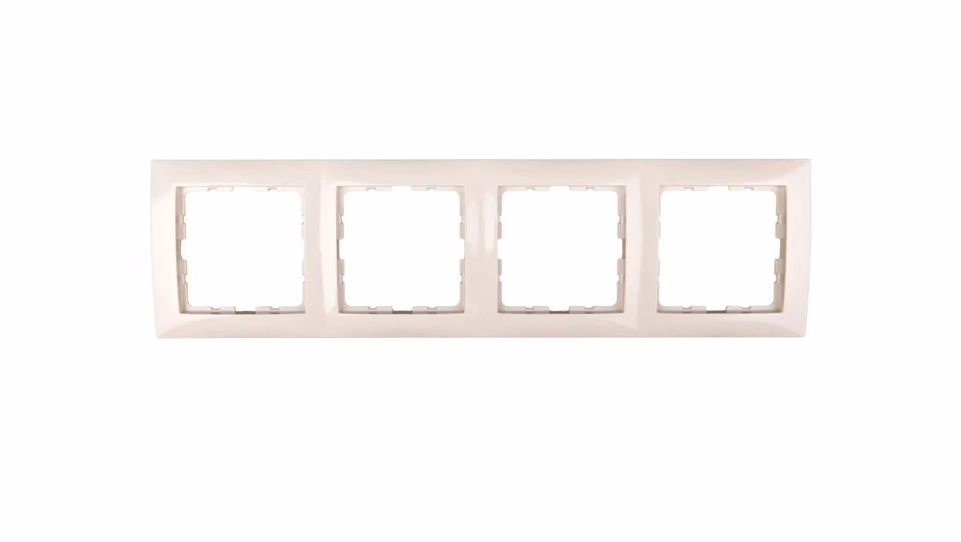 Berker/B.Kwadrat Cornice quadrupla color crema 5310148982