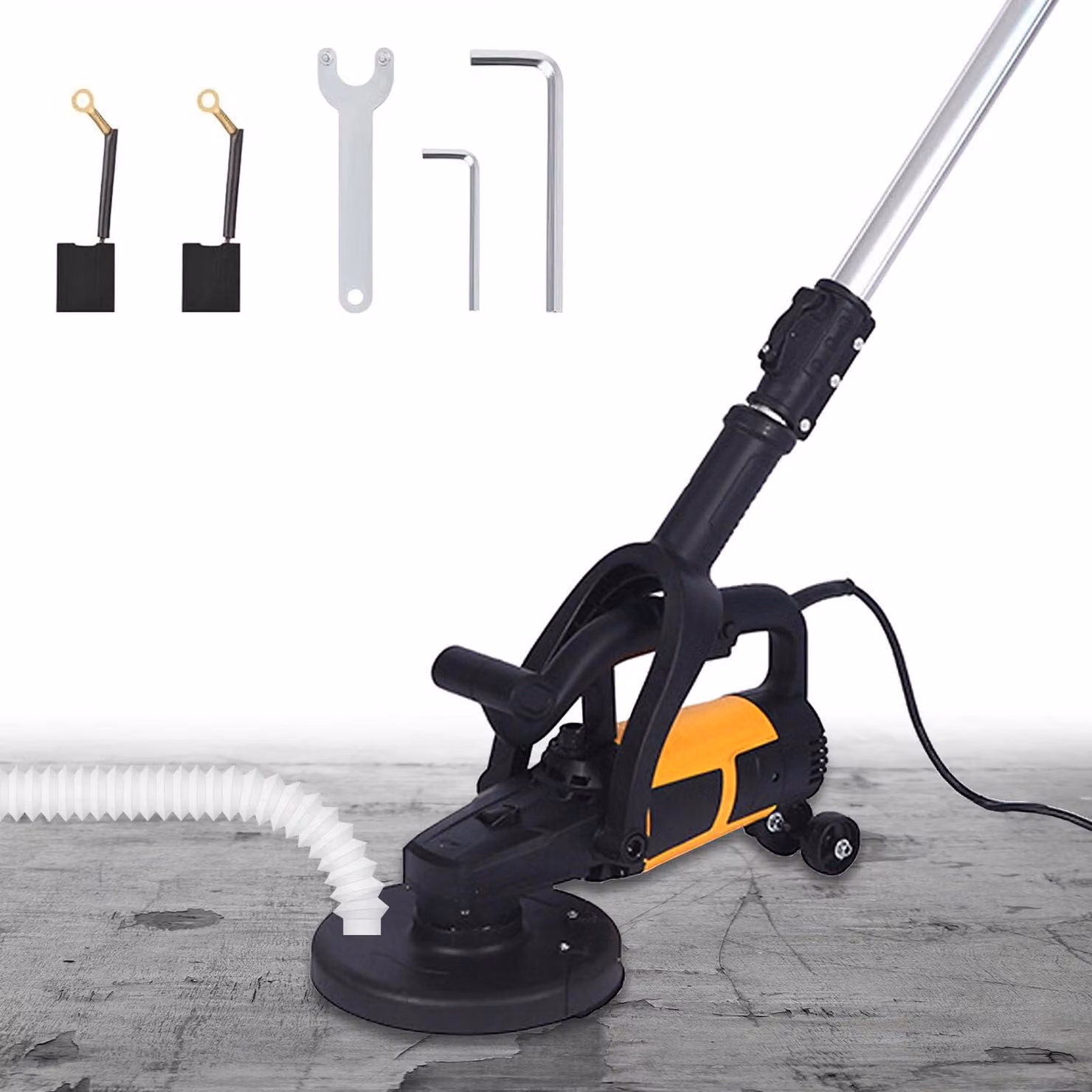Levigatrice per calcestruzzo da 1100 W - Diametro disco da 180 mm - Grana extra fine