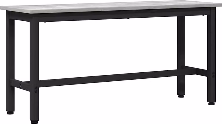 Panchina da pranzo Grigio Sonoma 100 x 32,5 x 48,5 cm