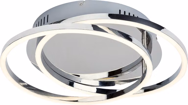Lampada da soffitto a ellisse LED 30W colore cromo 2184 Selena Rabalux