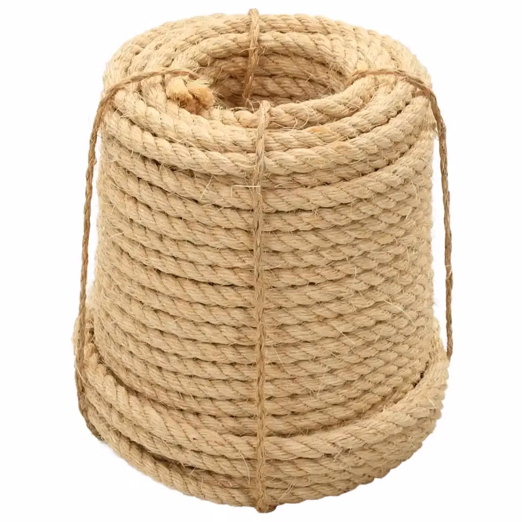 Set di 3 corde in fibra naturale di sisal beige vidaXL, diametro 14 mm – 2