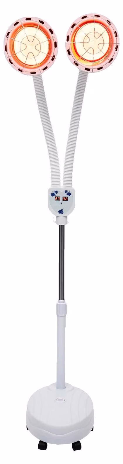 Lampada a infrarossi per terapia del calore, allevia il dolore, con regolazione della temperatura, colore: bianco
