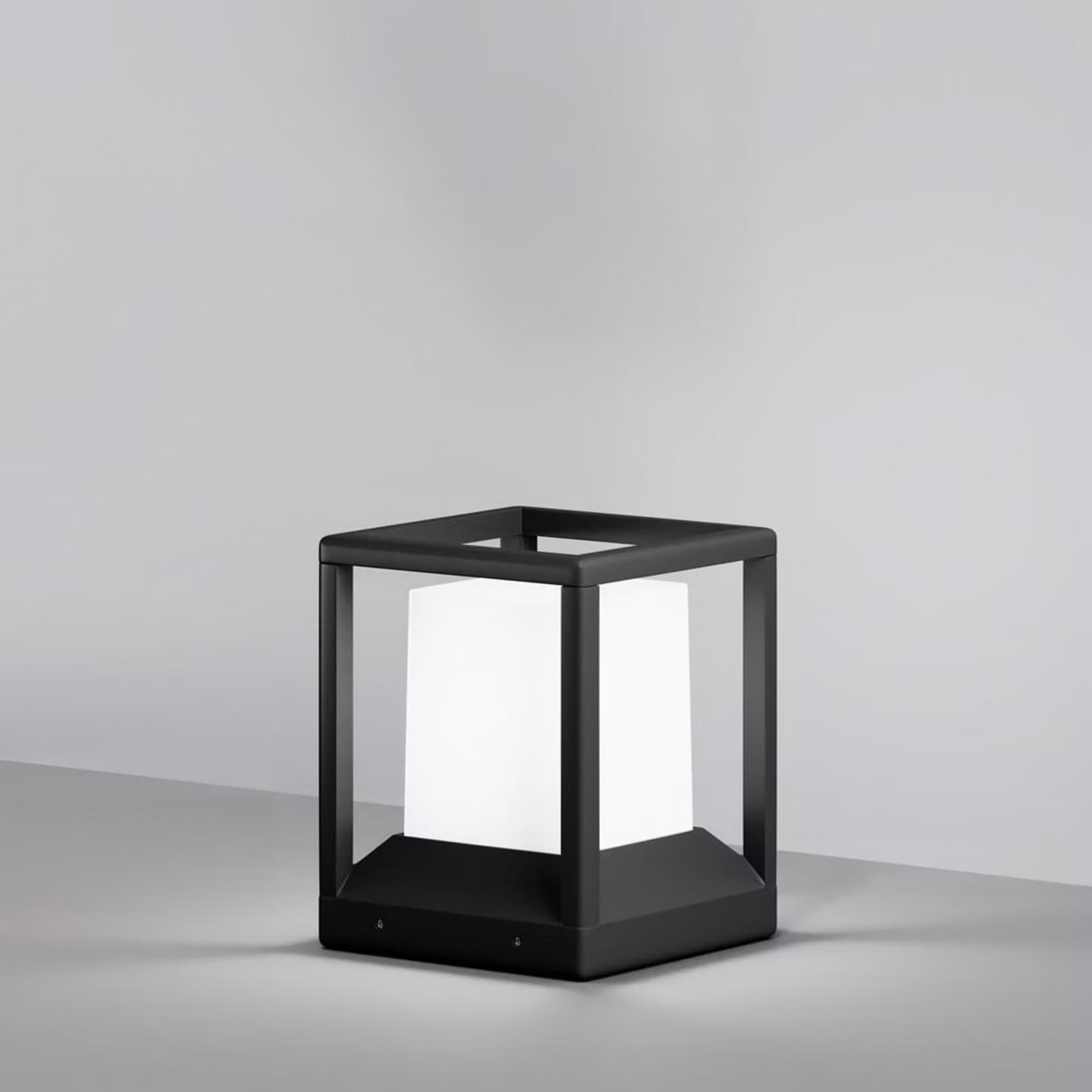 Lampada da terra per esterni 21 cm grafite E27 15W Trim Maytoni