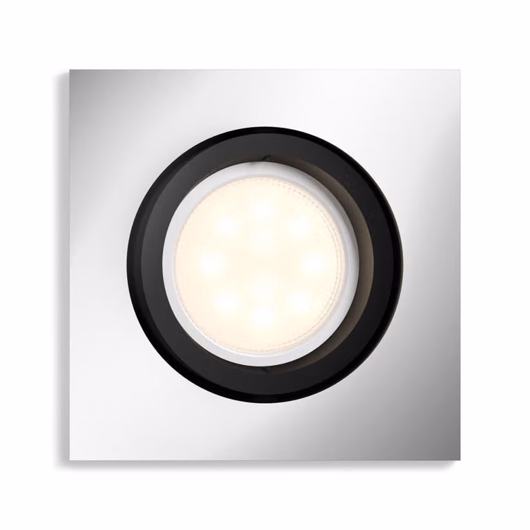 Philips HUE 50421/48/P7 MILLISKIN apparecchio da incasso in alluminio 1xGU10+SWITCH