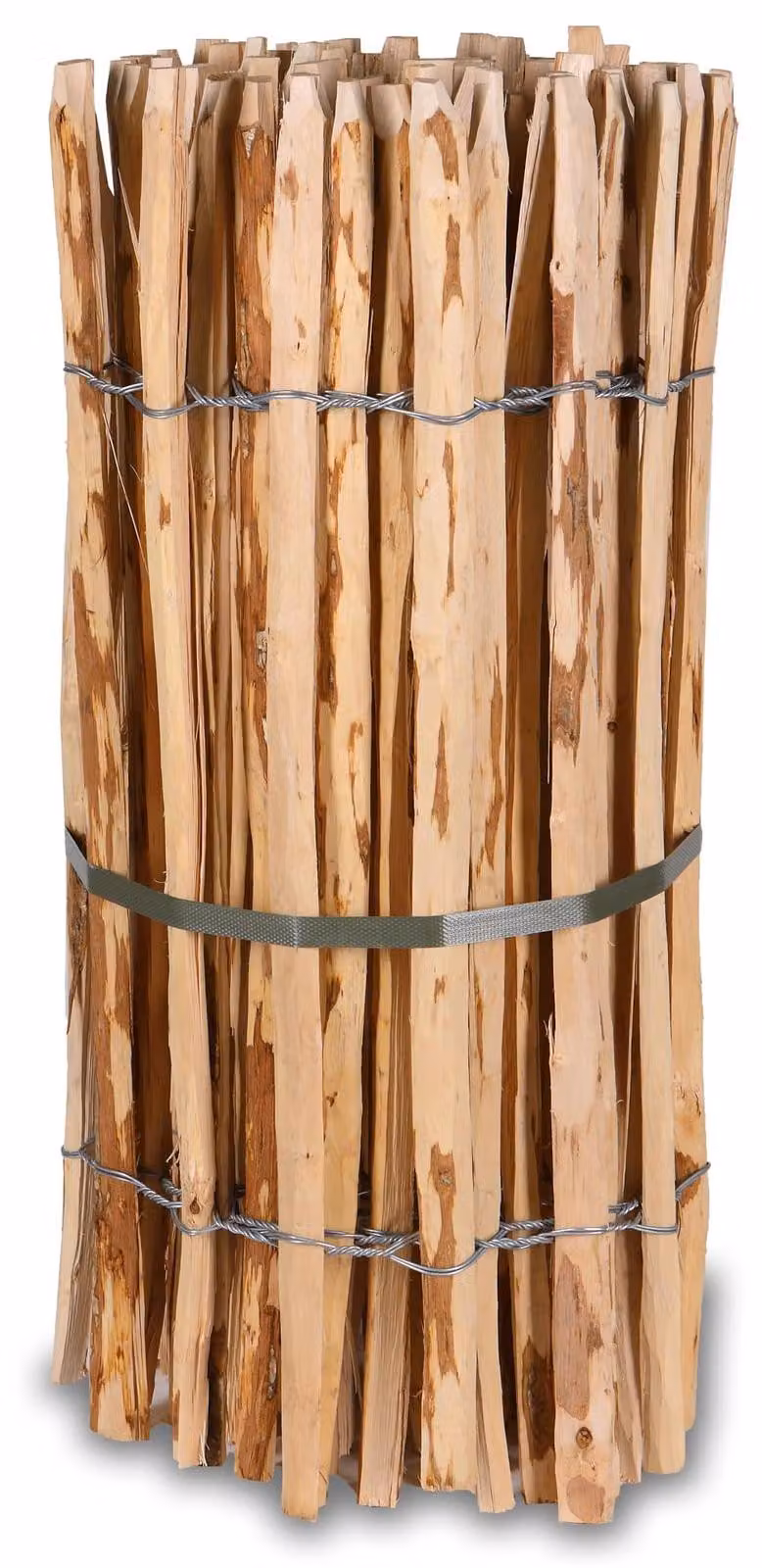 Recinzione per pecore nocciolo - Recinzione in rotolo 5 m x 70 cm - Doghe con interasse 3-4 cm - Legno non trattato