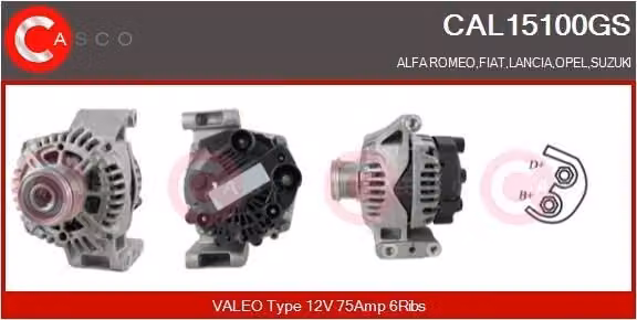 Alternatore 75A