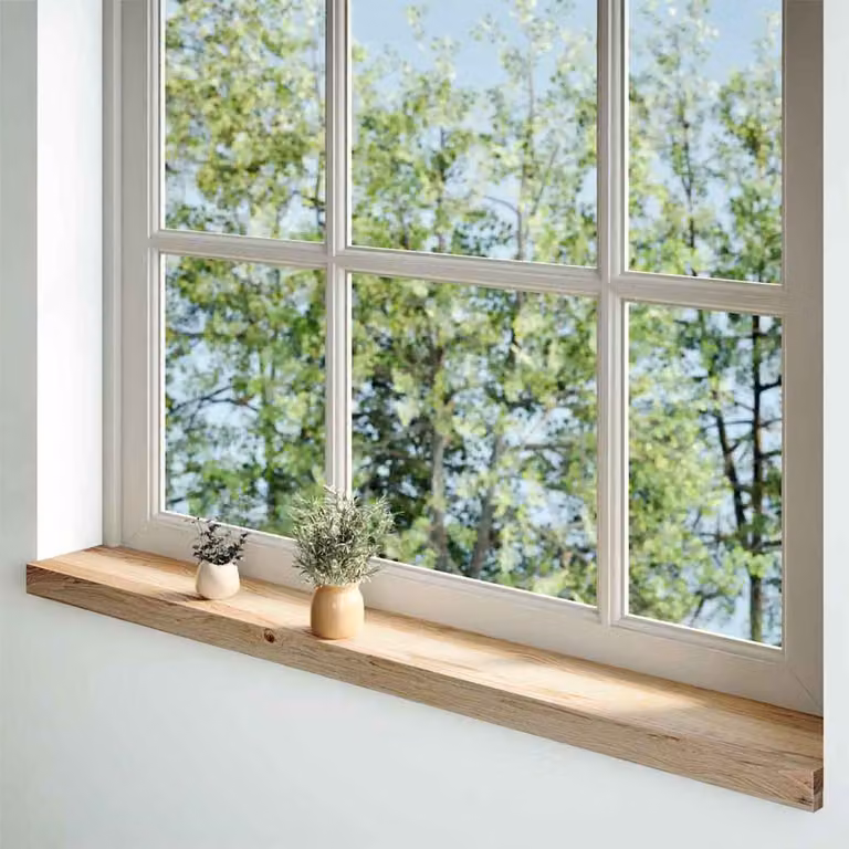 vidaXL Davanzali 2 pz Non Trattati 160x15x2cm Legno Massello di Rovere