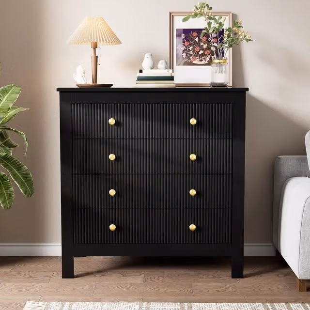 Credenza, cassettiera con ante speciali, maniglie dorate, credenza/scarpiera/tavolo da toeletta [VECCHIO CODICE ARTICOLO: WF325795BAA]