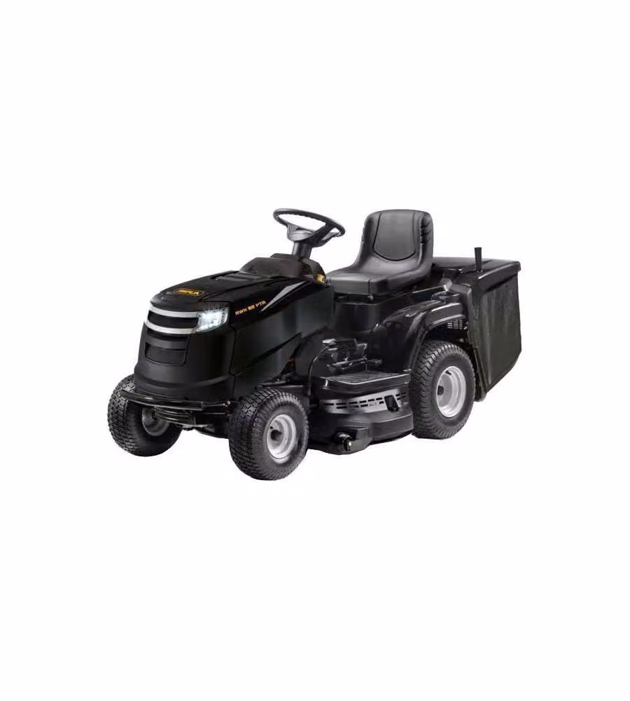 Trattorino tagliaerba Alpina AT4 98 HA ST 450 nero con motore a scoppio da 432 cc e kit mulching – 3