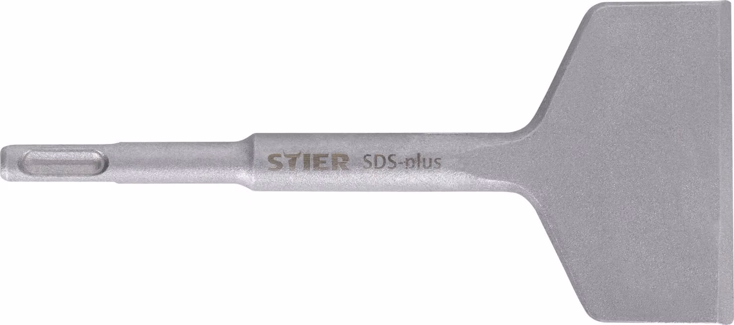 STIER SDS-plus Scalpello per piastrelle Scalpello largo 165 x 75 mm