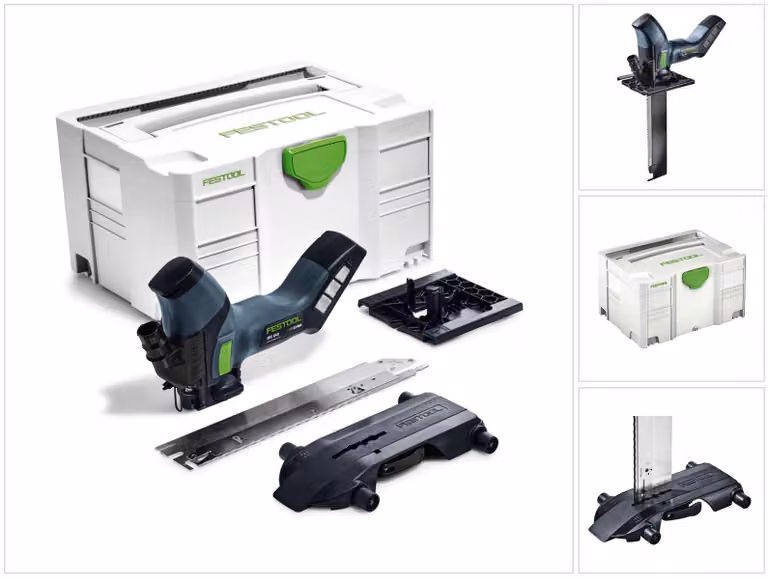 Festool ISC 240 Li Sega a batteria per materiali isolanti 18V in valigetta Systainer - senza batteria, senza caricabatterie