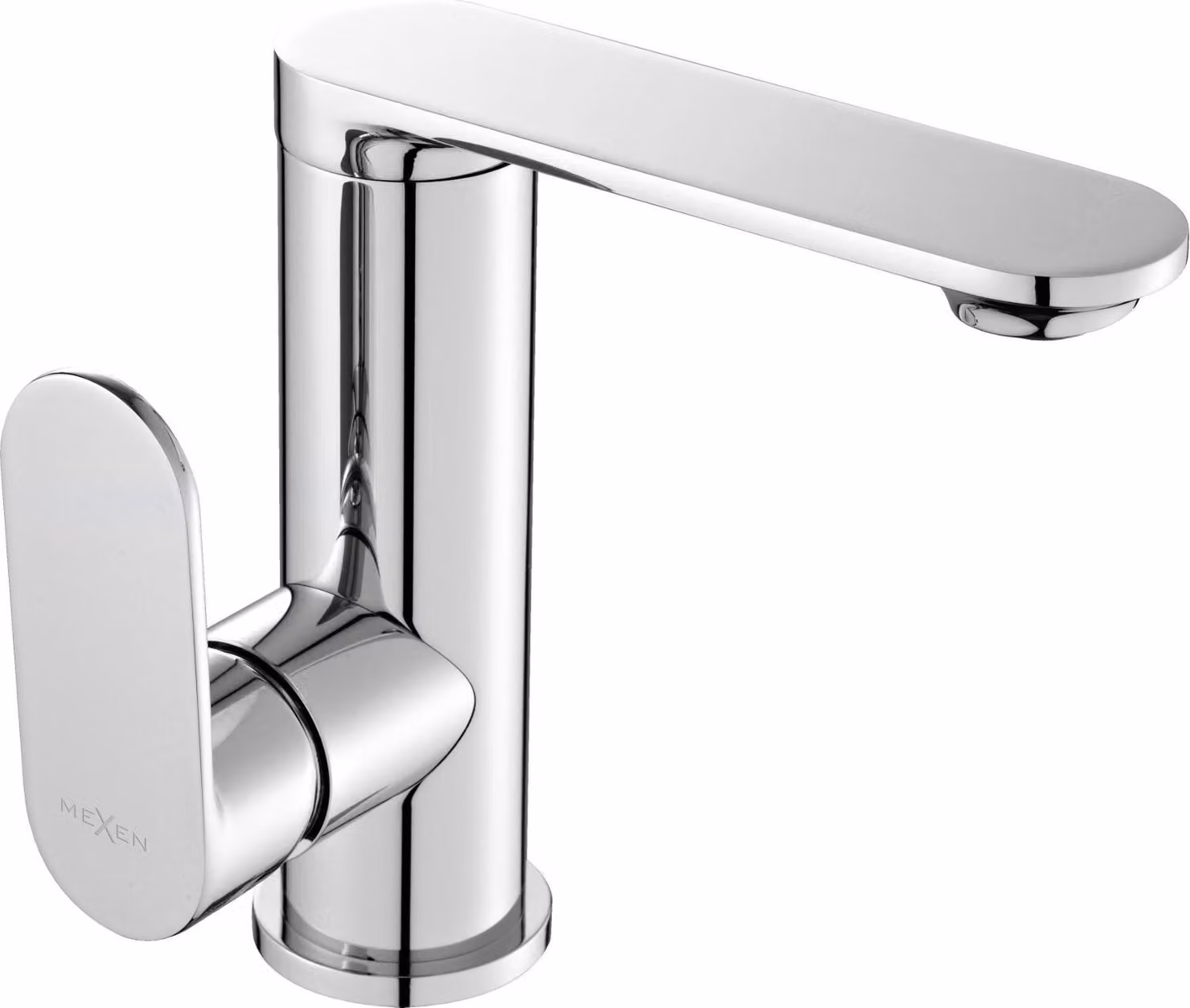 Mexen Milo rubinetteria per lavabo con manico laterale, cromo - 71305-00