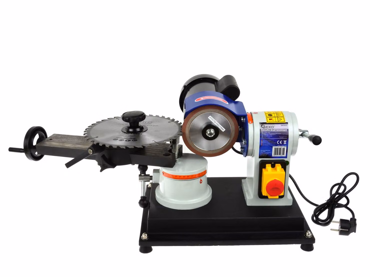 GEKO Bruska per affilare dischi da taglio, da 100 a 700 mm, 250 W, modello G81022