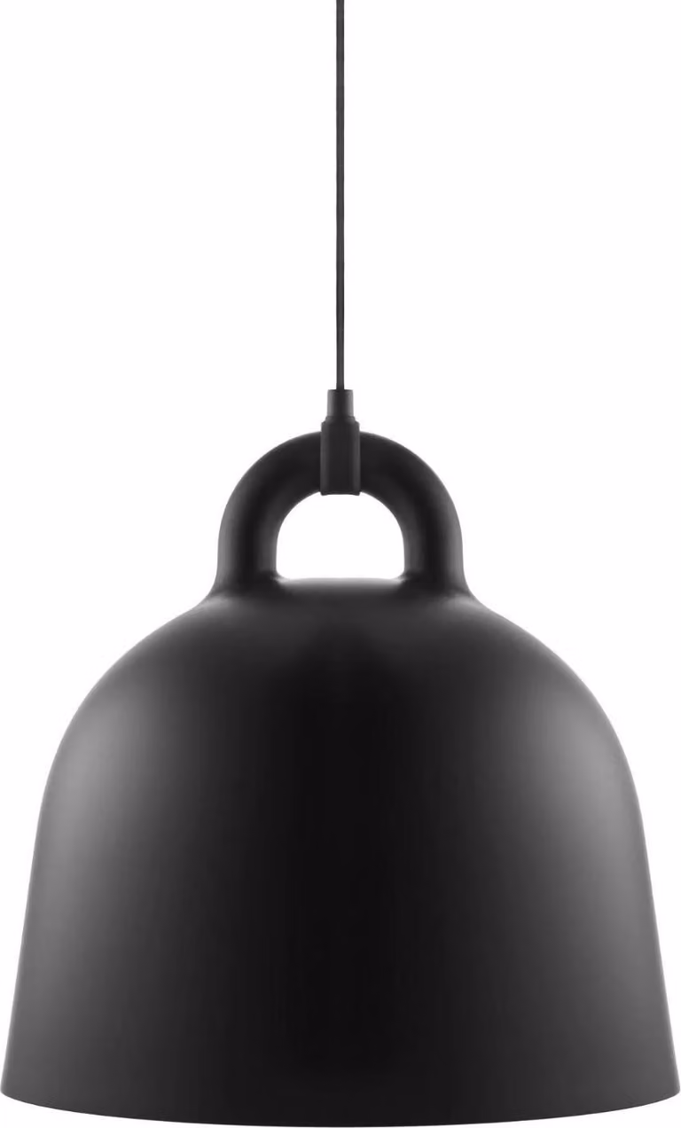 Normann Copenhagen Bell lampada a sospensione - campana da soffitto nera