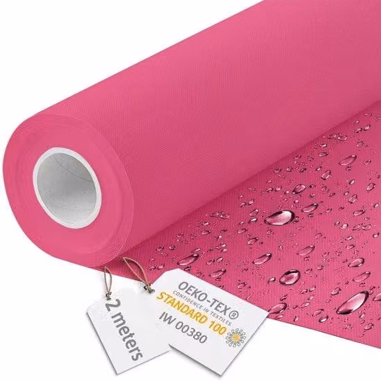Tessuto per tende da sole 600D idrorepellente 220 g/m² 2 metri Rosa
