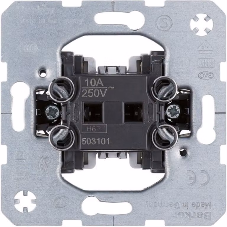Modulo interruttore a bilanciere BERKER 1S CONTROLLO LUCE SU IP20