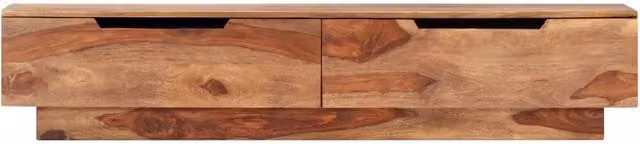 Mobile Porta TV-Mobile per TV-Credenza TV 145x30x30 cm in Legno Massello