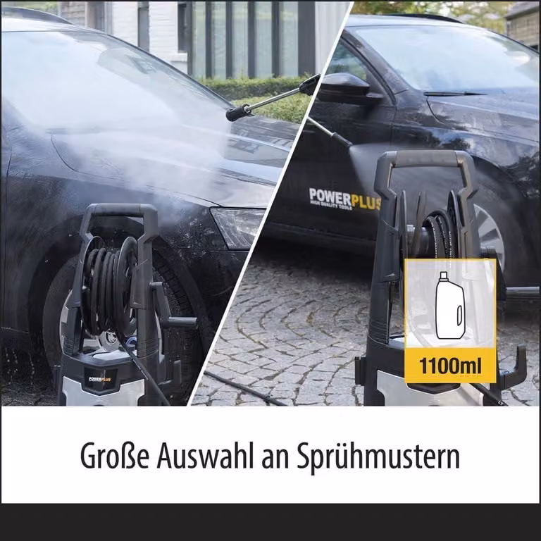 Idropulitrice - Pulitrice elettrica - Dispositivo di pulizia dell'acqua - Pistola a pressione - Pulitore per terrazze - Potenza: 2200 Watt