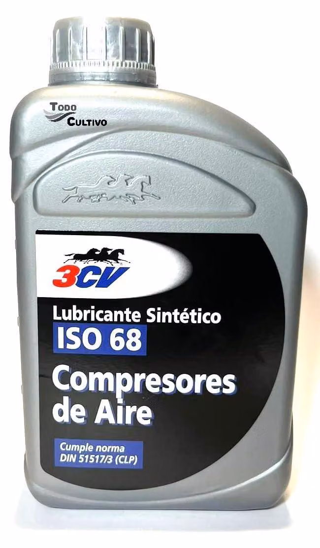 Olio per compressori, ISO 68, 1 litro, lubrificante