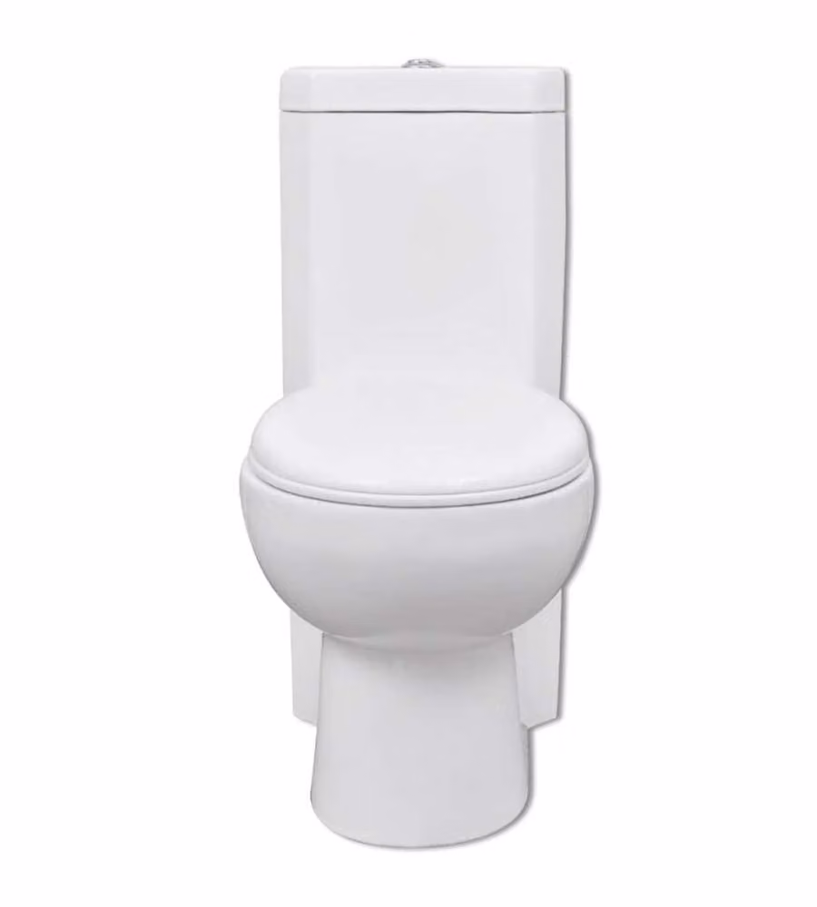WC toilette in ceramica per bagno bianco