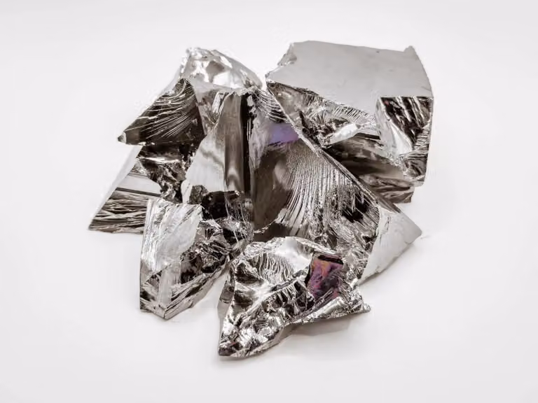 Silicio Si 99,9999 in pezzi, 6N, peso: 250 g