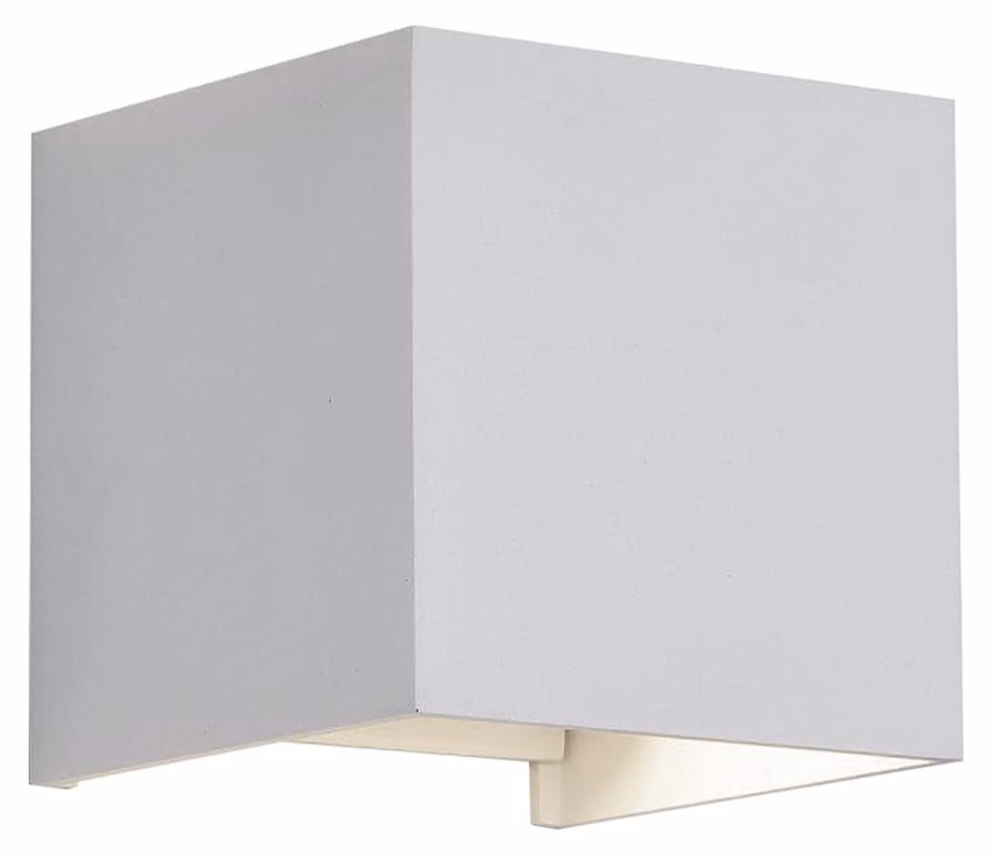 Lampada a LED da parete, modello Leva, 10 W, 2 luci, 3000 K, grado di protezione IP54, orientabile, colore bianco