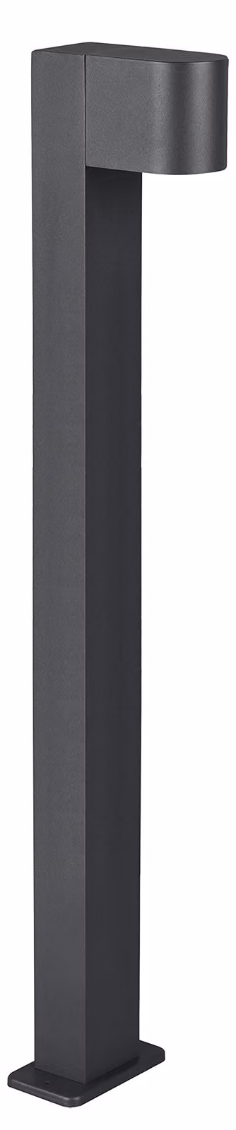 Lampada da parete esterna, a due luci, in alluminio antracite, 1 attacco GU10, grado di protezione IP44