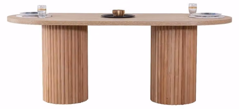 Casa Padrino tavolo da pranzo colori naturali 180 cm - Mobili per la sala da pranzo