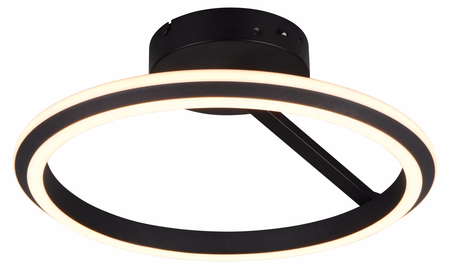 TRIO 635510132 AMADOR Lampada da soffitto D450 mm LED SMD 34 W/4000 lm 2300+3000+4000 K nero, dimmer con interruttore