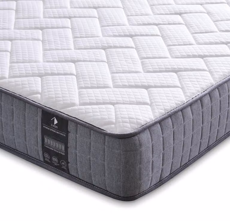 Solidchoice - Materasso a molle insacchettate, dimensioni 90 x 190 cm, rigidità media