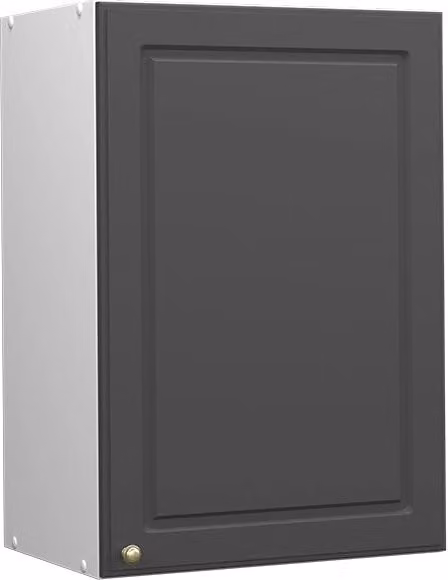 Mobile bagno Vicco Fame-Line sospeso antracite e oro L: 50 cm, H: 72 cm – 1