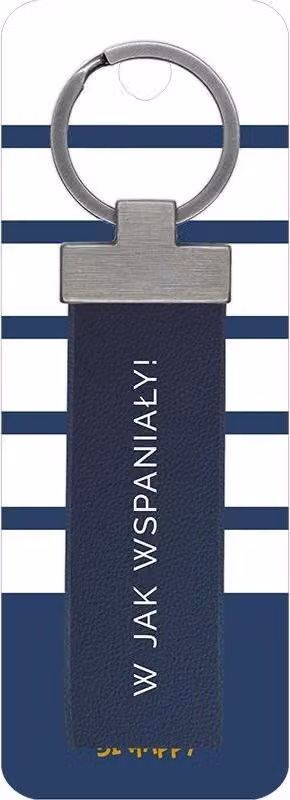Portachiavi regalo "W" come "Wonderful"! - Be-Happy Gifts