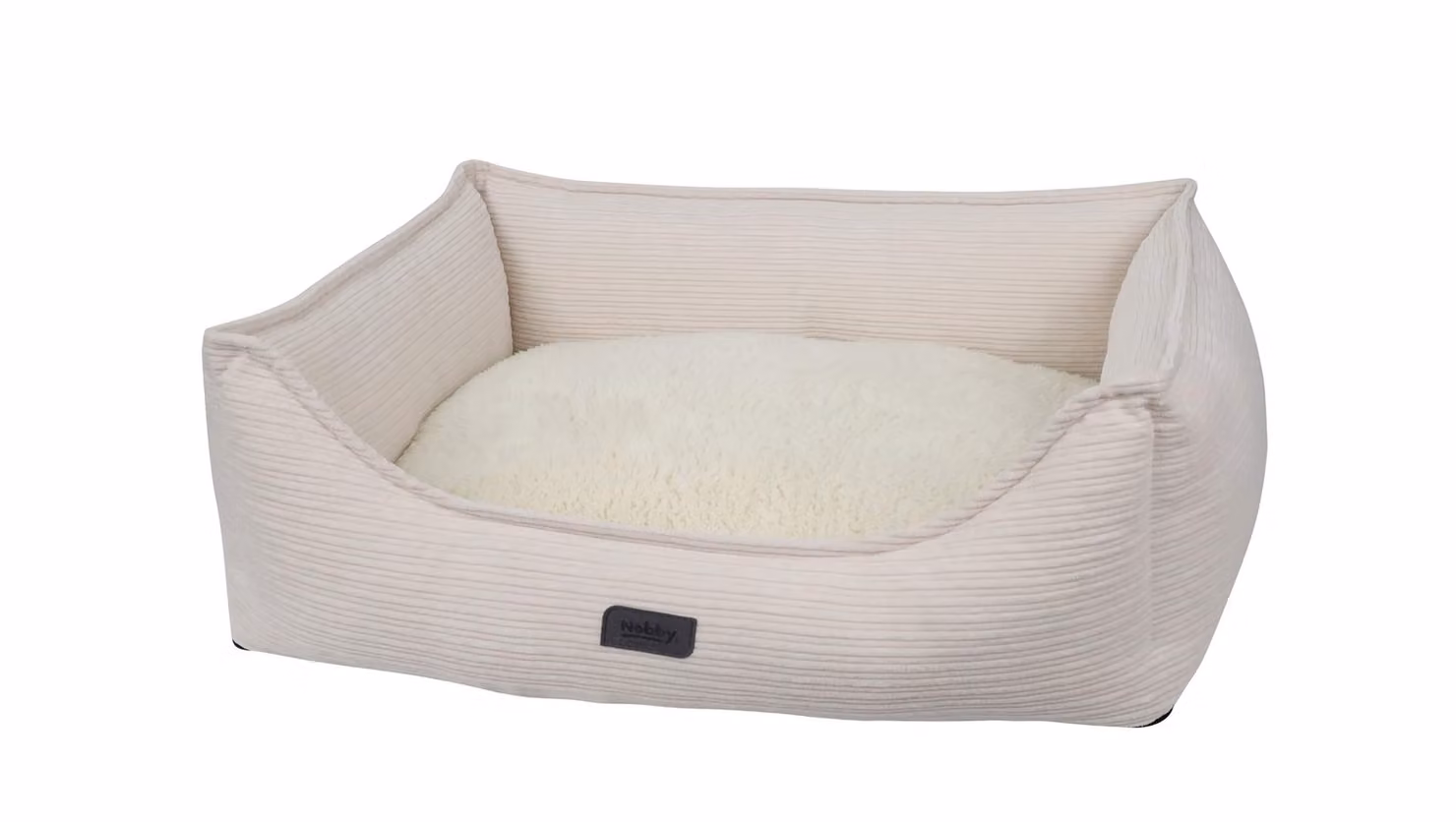 Letto Nobby comfort Kamba quadrato beige, dimensioni: 60 x 48 x 19 cm