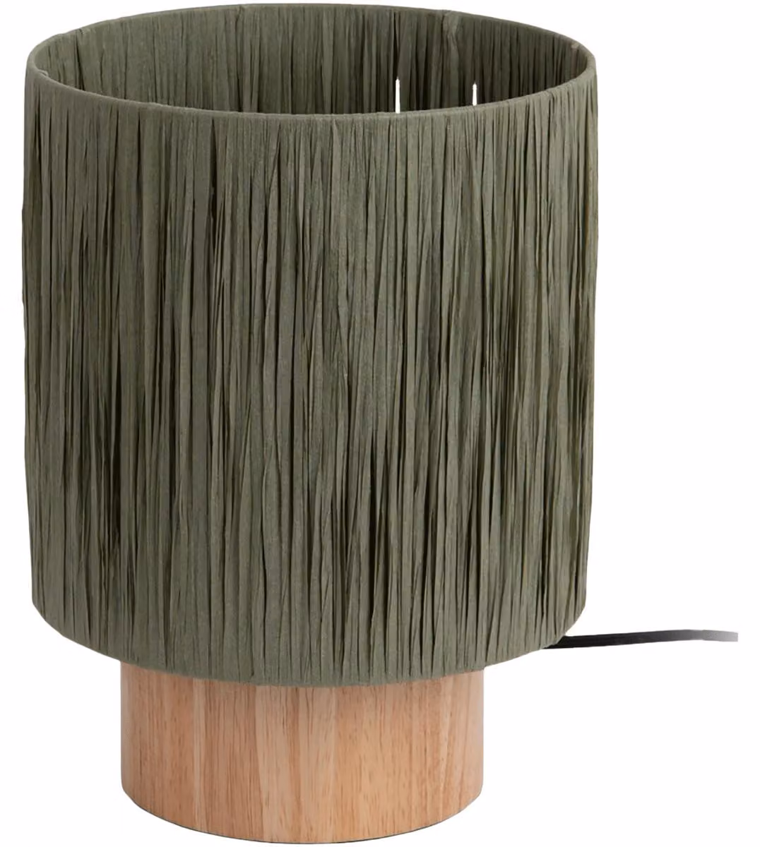 Lampada da tavolo "Ronda", grigio-verde.