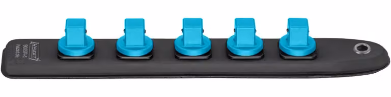 Barra di montaggio SmartRail per 5 inserti da 1/2" Hazet | 4000896244508