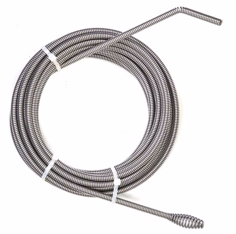 Spirale per la pulizia dei tubi 7,5 m x 8 mm, scovolo ROTHENBERGER Rospi + REMS Mini-Cobra