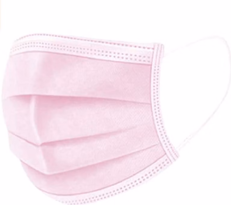 200x maschere chirurgiche per bambini a 3 strati maschera facciale per bambini maschera facciale EN14683 monouso rosa