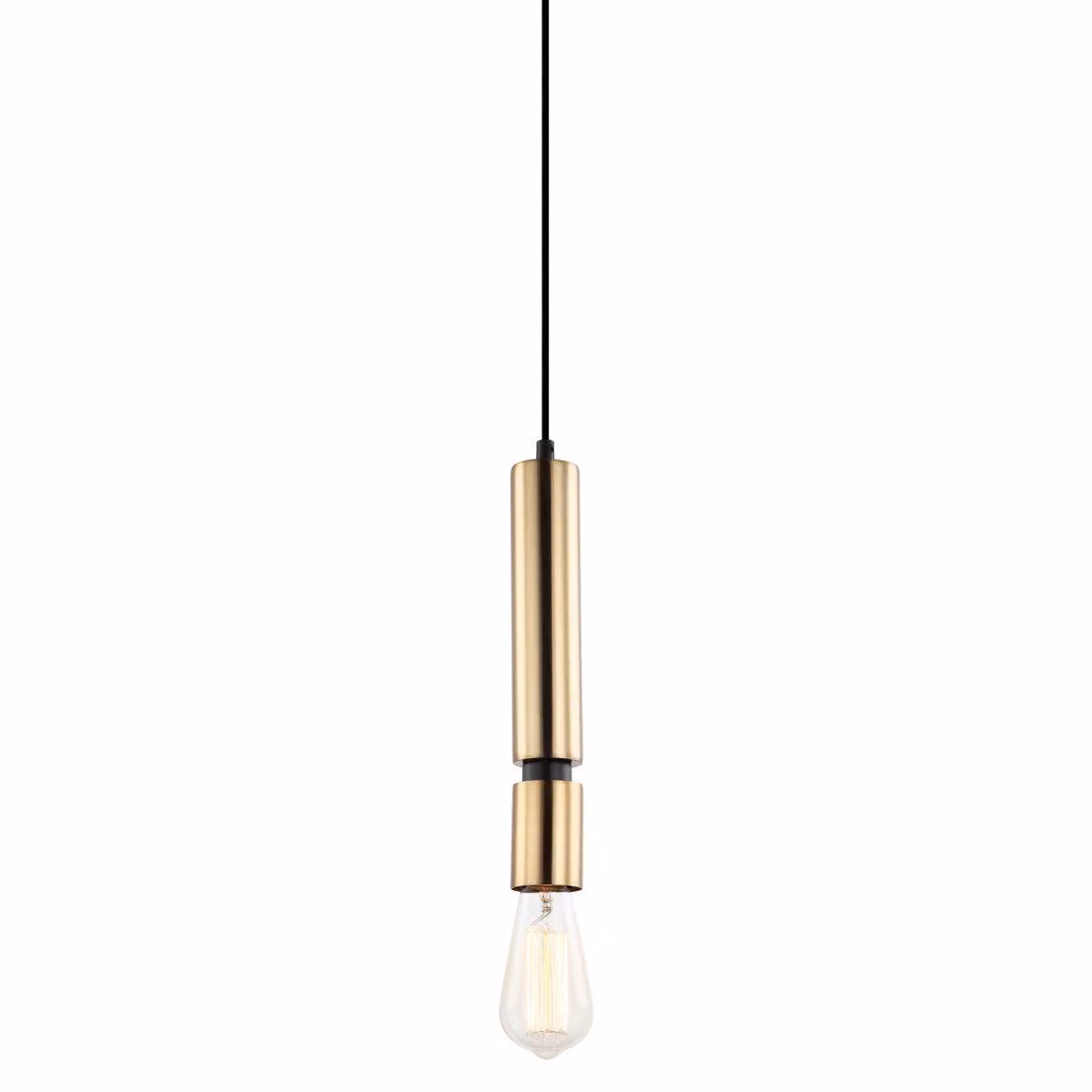 Italux Torla lampada a sospensione moderna in nero PEN-5041-1-BKBR