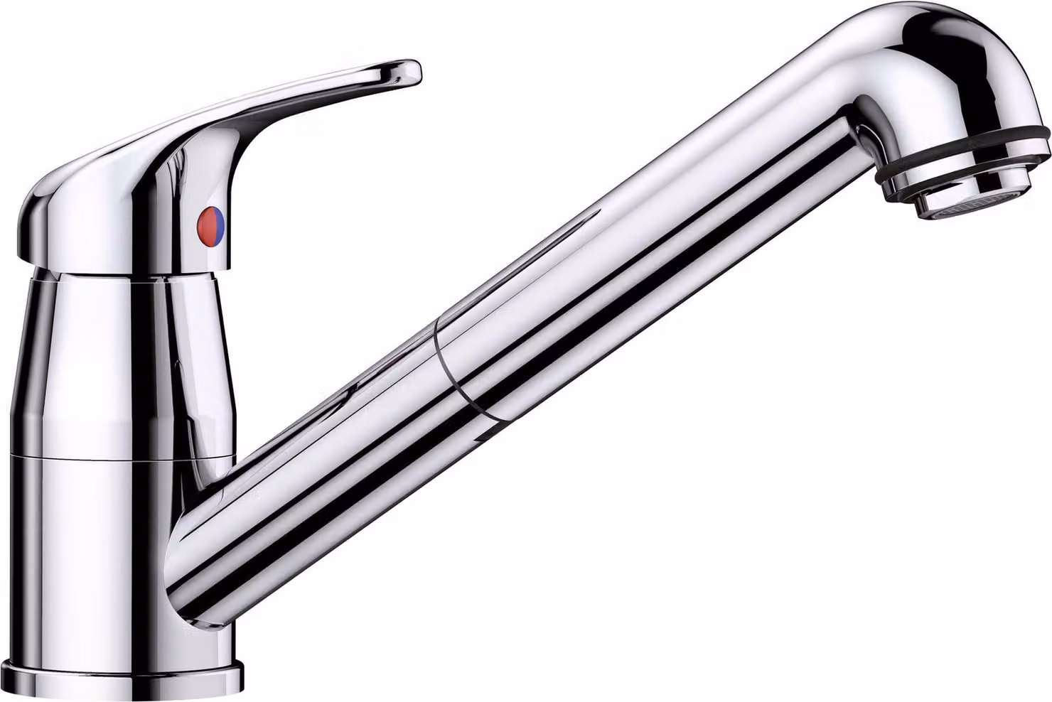 BLANCO DARAS-S 517731 Miscelatore CHROM con bocca estraibile girevole / Miscelatore monocomando / Miscelatore