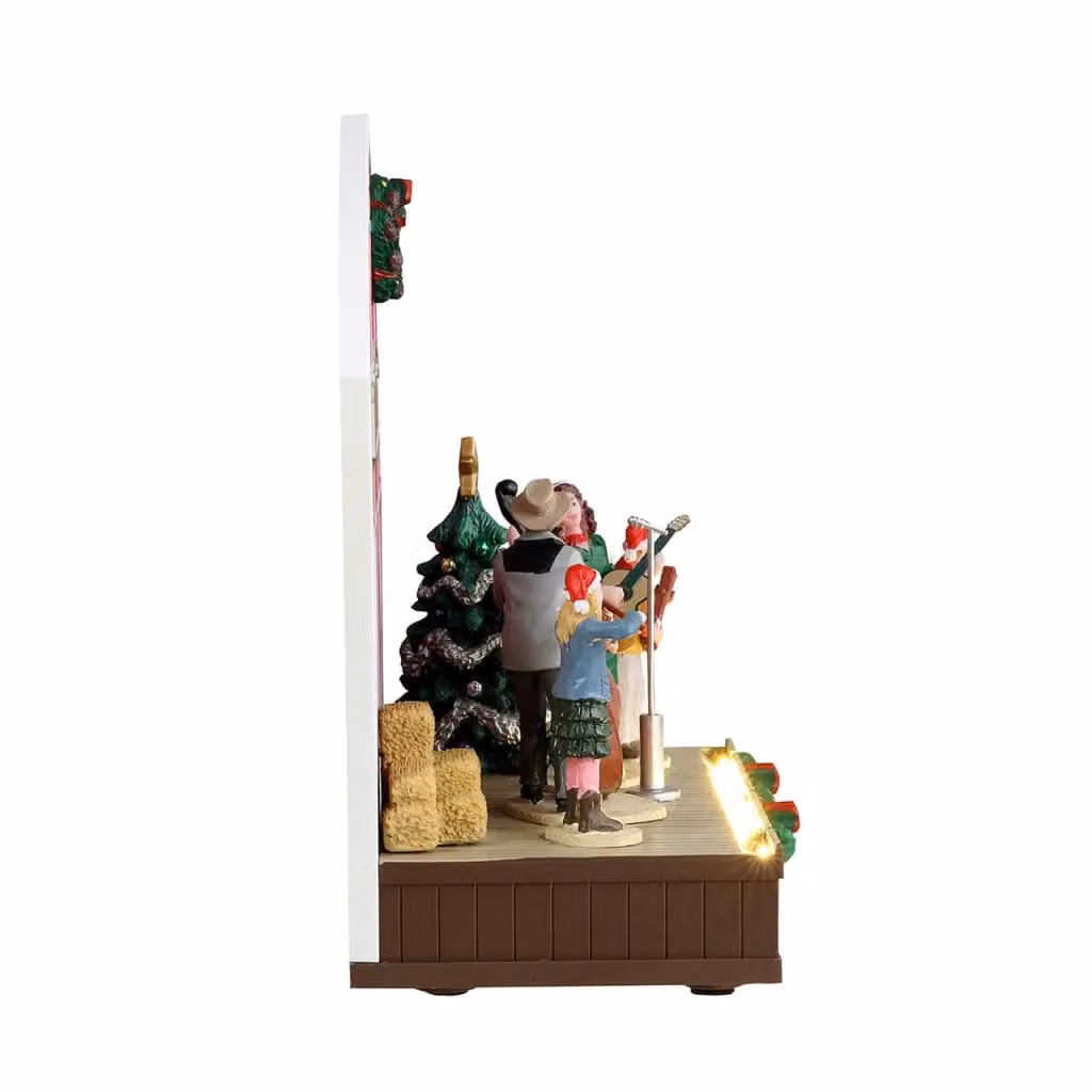 Decorazione natalizia Natale di campagna IPERBRIKO multicolore L: 17,5 cm, P: 15 cm, H: 9,6 cm – 2