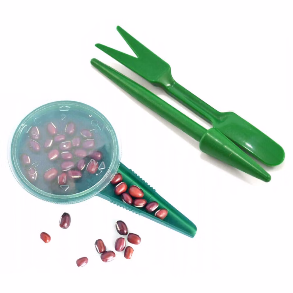 MIKONI - Set di 3 seminatrici: ausilio per la semina, semi, piantine, erbe aromatiche, ortaggi