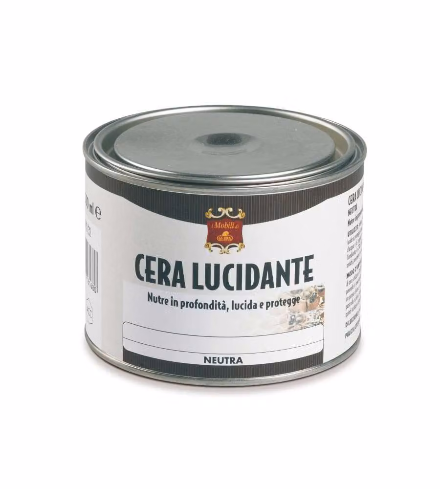 Gubra Cera Lucidante per Mobili - Neutra - 200 ml
