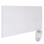 VIESTA® H700 riscaldamento a infrarossi – pannello 700 W, 60×120 cm, Carbon Crystal, senza cornice, parete/soffitto, IP20, incl. termostato TH10