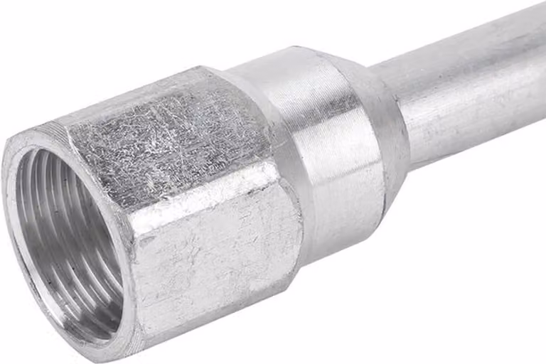 Prolunga professionale per pistola a spruzzo airless, con anello di tenuta, per una maggiore precisione e comfort (38 cm)