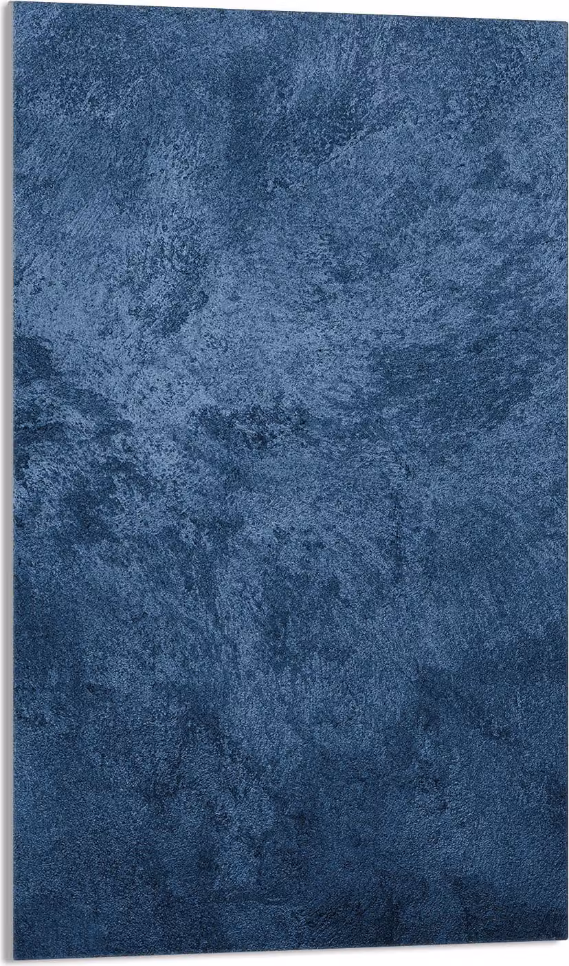 Piastra copriforno 30x52 Coperchio per piano cottura in Vetroceramica Paraspruzzi Piatto in vetro Tagliere decorativo, blu ardesia