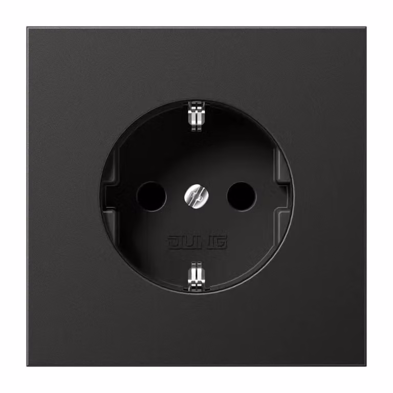 Presa Jung AL1520NKIAN SCHUKO® 16 A 250 V ~ antracite (alluminio verniciato)