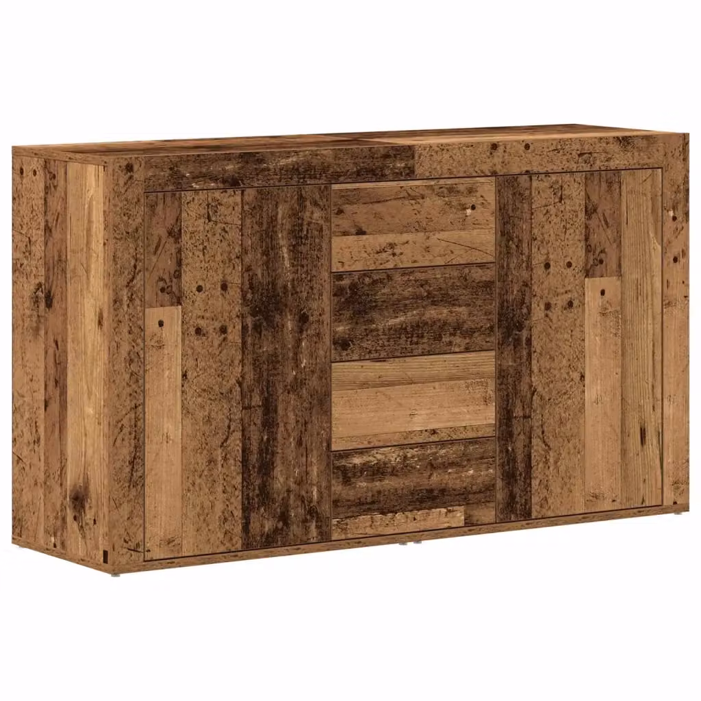 Credenza moderna vidaXL in legno ingegnerizzato marrone L: 120 cm, P: 36 cm, H: 69 cm – 2