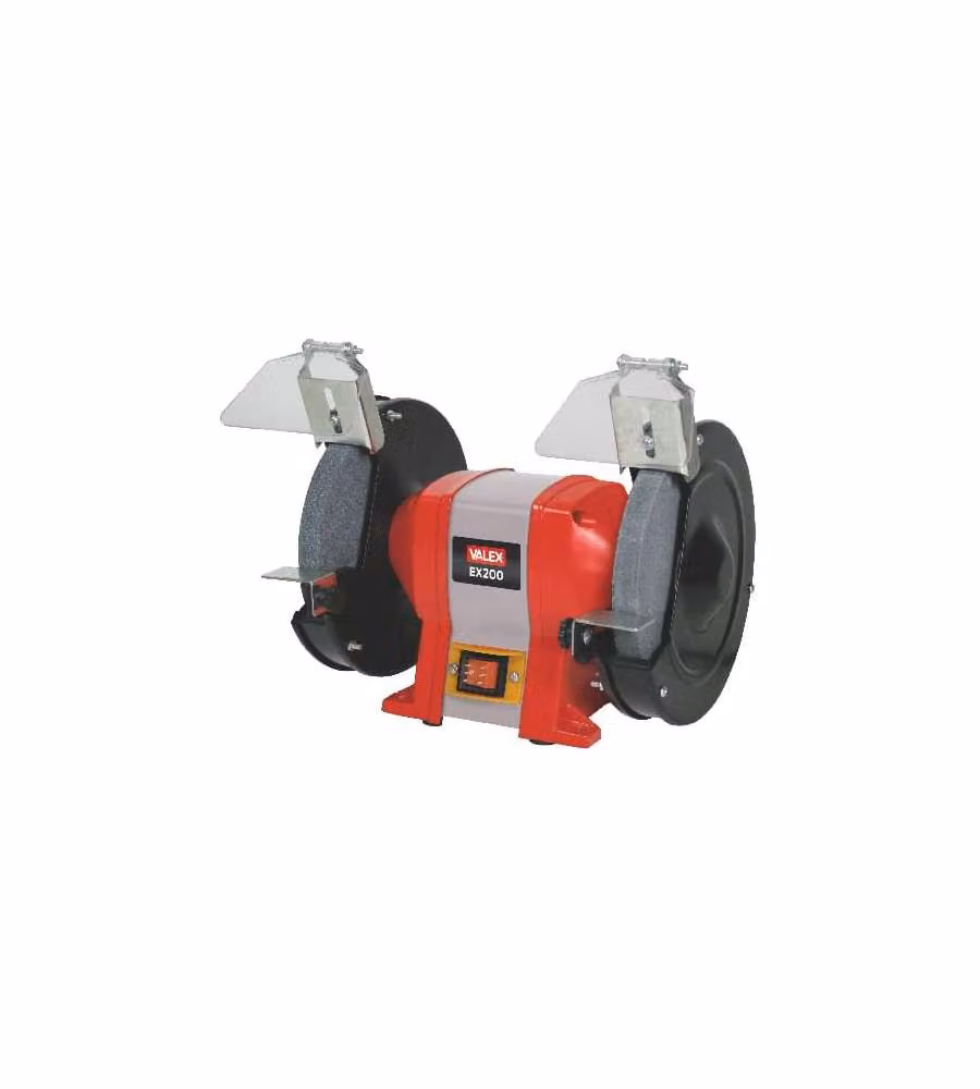 Valex Smerigliatrice da Banco Doppia EX200 400W Rosso 200mm