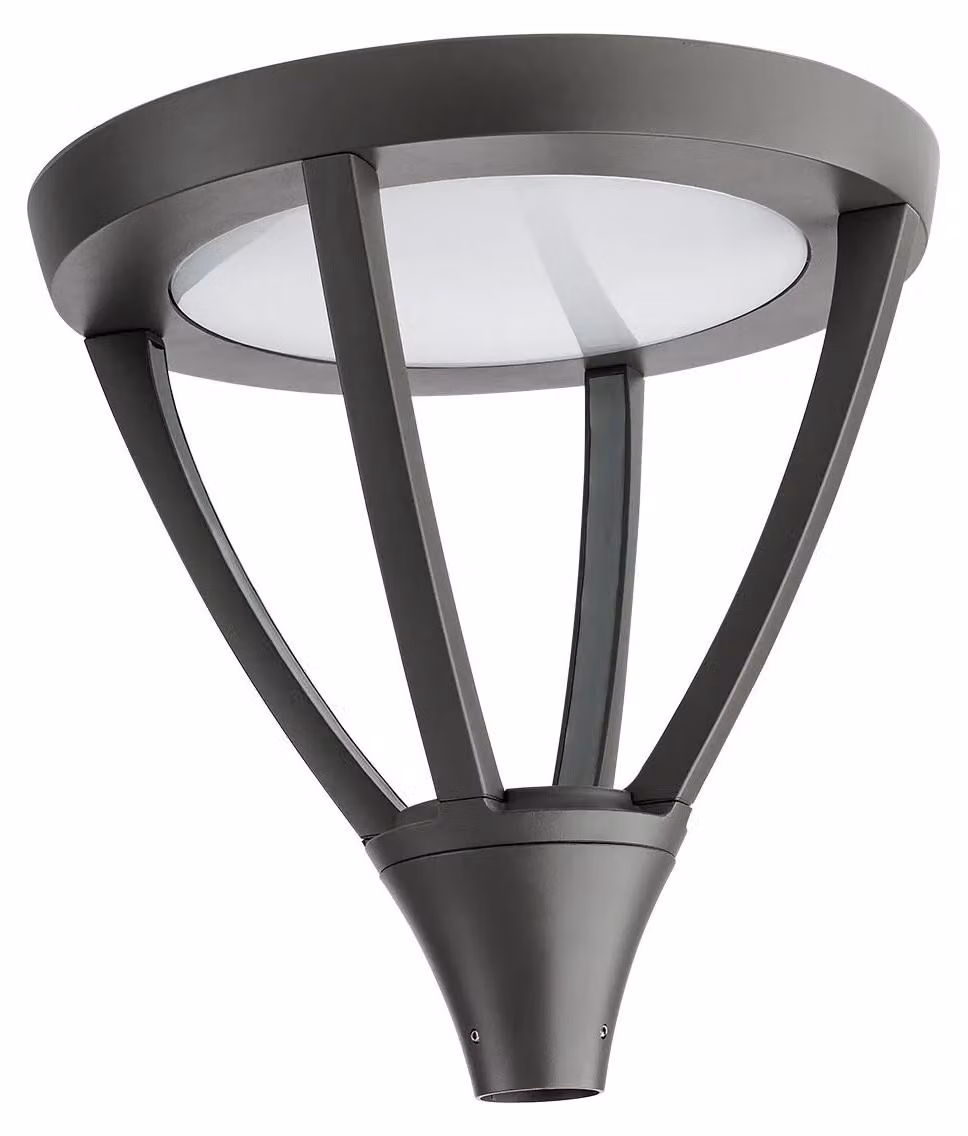 ARELUX XTOWN STREET RND: Apparecchio di illuminazione per esterni, 45W, 100-240V AC, indice di resa cromatica (CRI) 80, grado di protezione IP65, angolo di emissione 120°, temperatura di colore 4000K